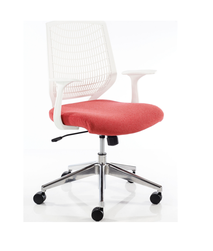Donati Mediumback Chair With Chrome Amahle Office Furniture